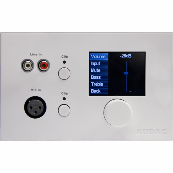 Audac AUDAC MWX65/W All-in-one nástěnný panel pro verzi M...