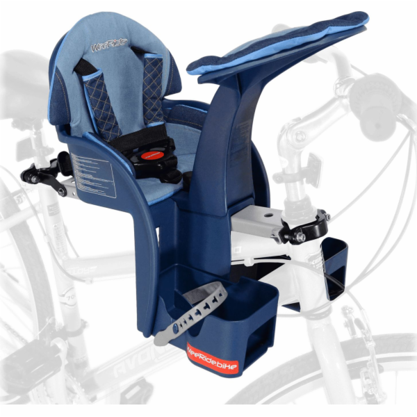 Weeride Safe Front Deluxe Denim Bicycle Seat