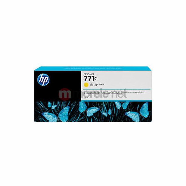 HP 711C 775ml žlutá B6Y10A