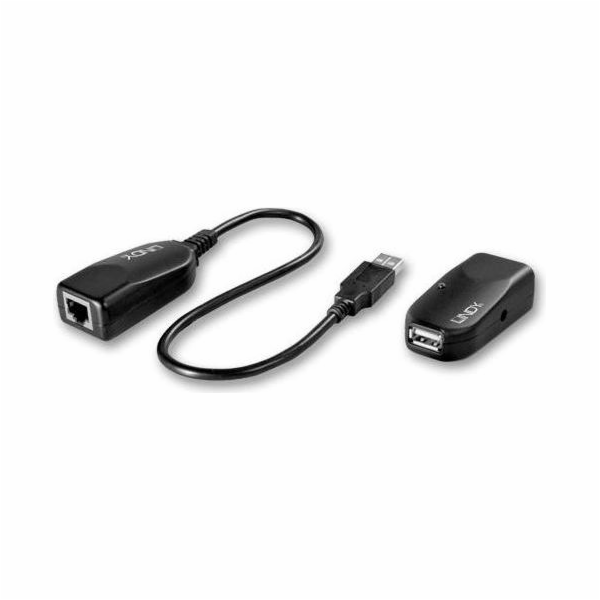 Lindy USB - RJ45 USB adaptér černý (42693)