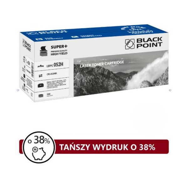 Černý toner LBPPC052H Černý náhradní toner CRG-052 (BLC05...