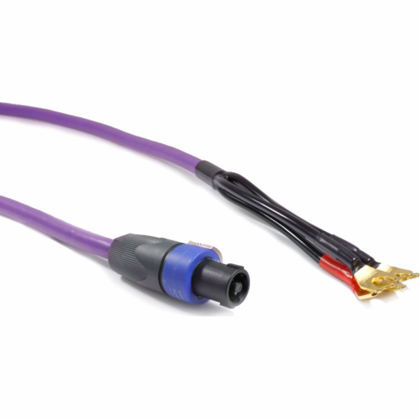 Vidlice Melodika - Speakon kabel 12m fialový