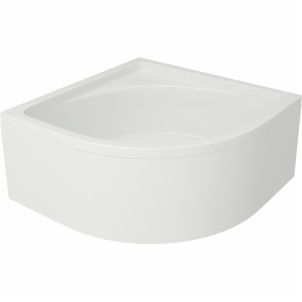 Cersanit Tako půlkruhová rohová sprchová vanička 90 cm x ...