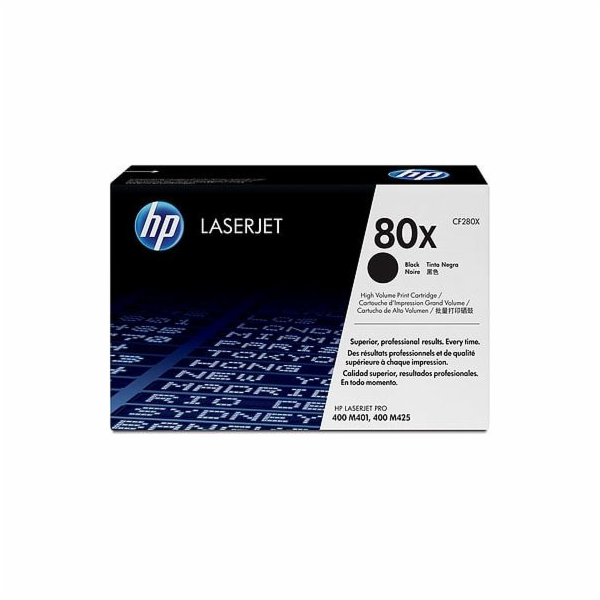 HP Toner CF280XD č. 80x (2 x černá)