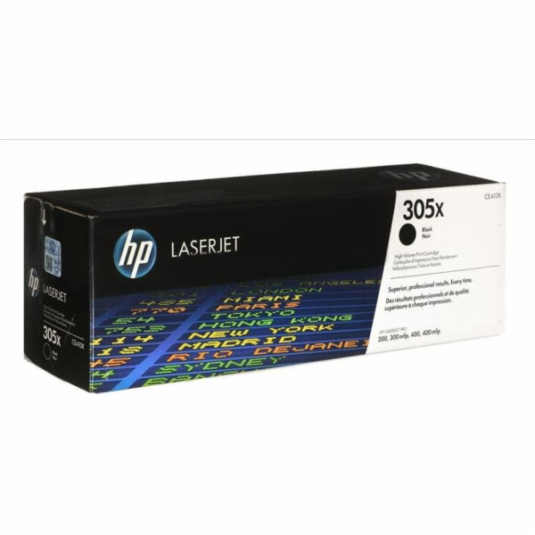 Originální černý toner HP 305A (CE410X)