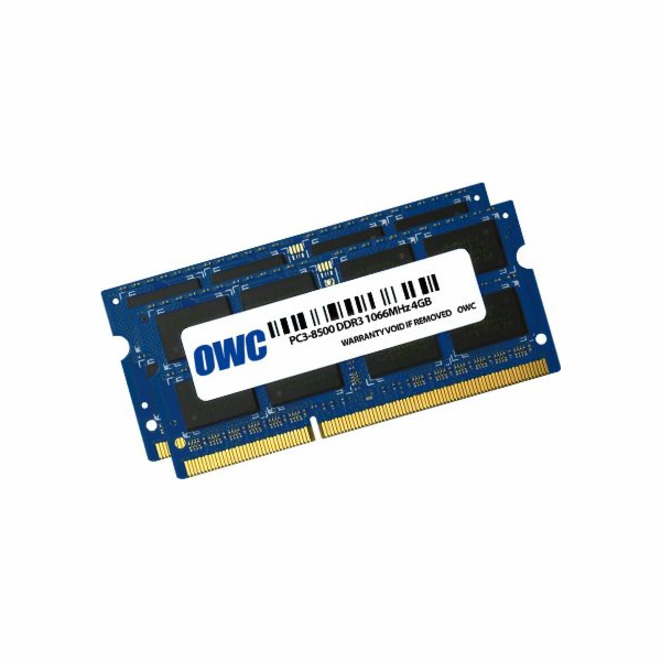 OWC DDR3 vyhrazená paměť, 8 GB, 1066 MHz, CL7 (OWC8566DDR...