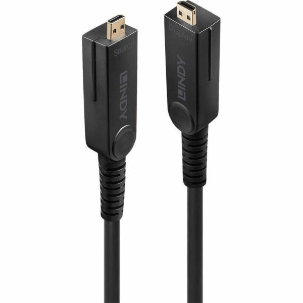 Kabel Lindy Lindy 38321 Hybridní HDMI 2.0 18G Optický opt...