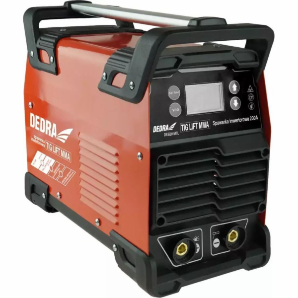 Dedra Electric invertorová MMA svářečka, max 200A displej