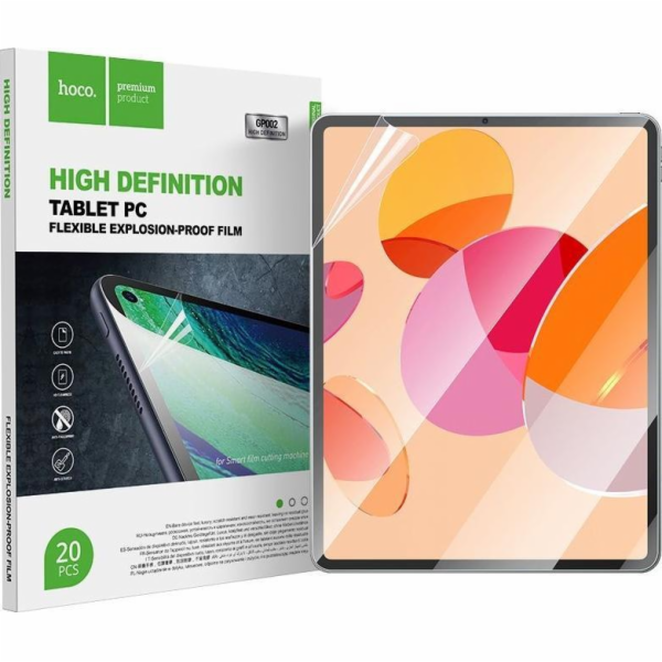 Hoco HOCO GP002 HD TABLET HYDROGELOVÁ FÓLIE 20 KS
