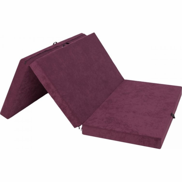 Skládací matrace Ben - XXL - Bordo