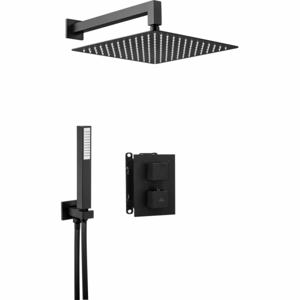 Deante sprchový set NERO PODOMÍTKOVÝ SPRCHOVÝ SET S ČTVRT...