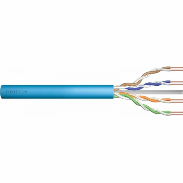 DIGITUS Installation cable cat.6A U/UTP B2ca solid wire A...