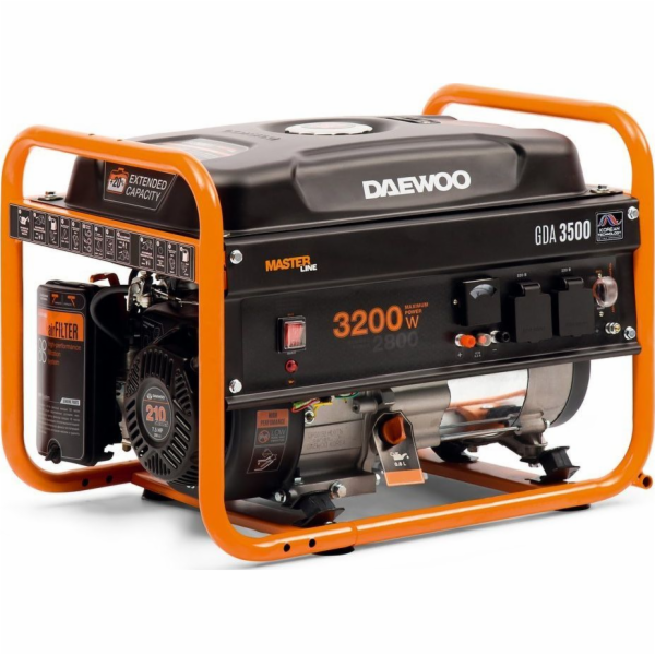 Daewoo GDA 3500 3200 W jednofázový generátor