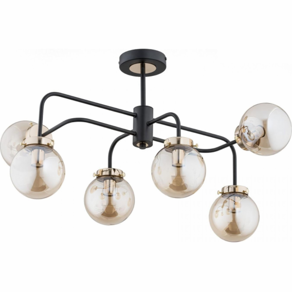Alpha Linio zavěšená lampa, 6-bodová stropní lampa 25506 ...