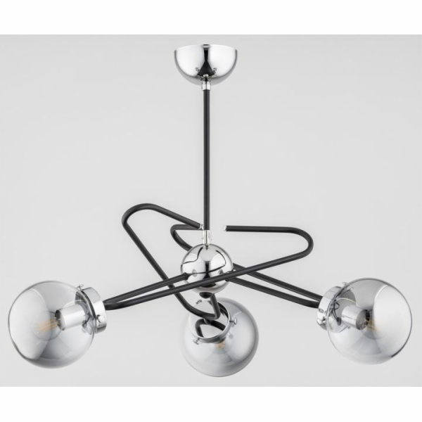 Alfa Závěsná lampa Sagito 3-bodová závěsná lampa Chrome 2...