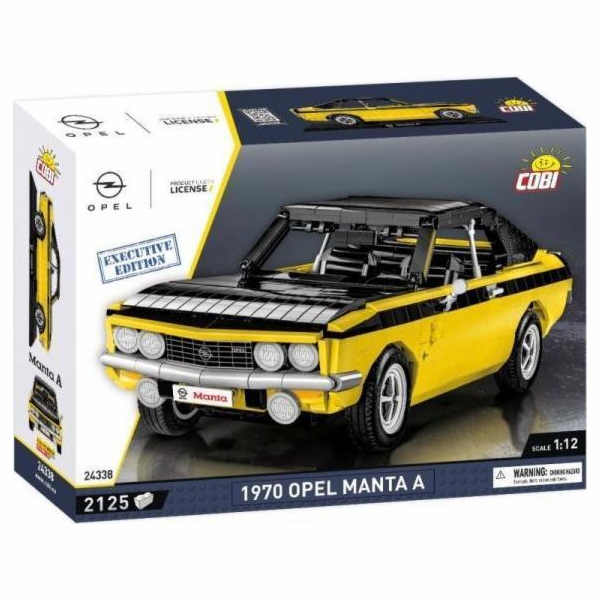 COBI Opel Manta A 1970 - Executive Edition, stavebnice