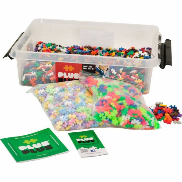 Plus Plus Plus-Plus, Mini Mix - 3600 ks - Vzdělávání