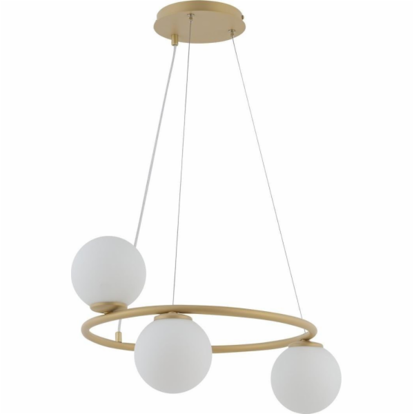 SigmaGAMA KOLO závěsná lampa / loftový lustr, koule zlaté