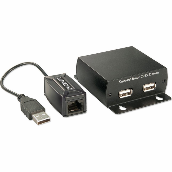 Lindy USB adaptér 32686 USB – RJ45 černý (32686)