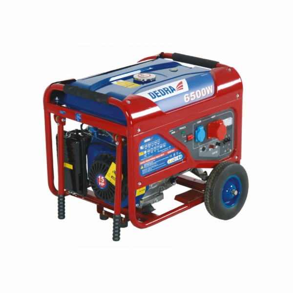 3fázový generátor Dedra DEGB7503K 6500 W