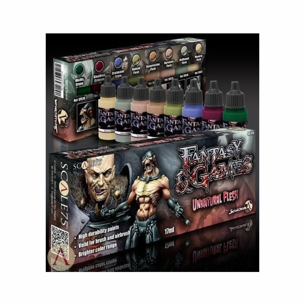 SCALE75: Fantasy & Games - Paint Set - Unnatural Flesh