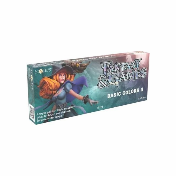 SCALE75: Fantasy & Games - Sada barev - Základní barvy II