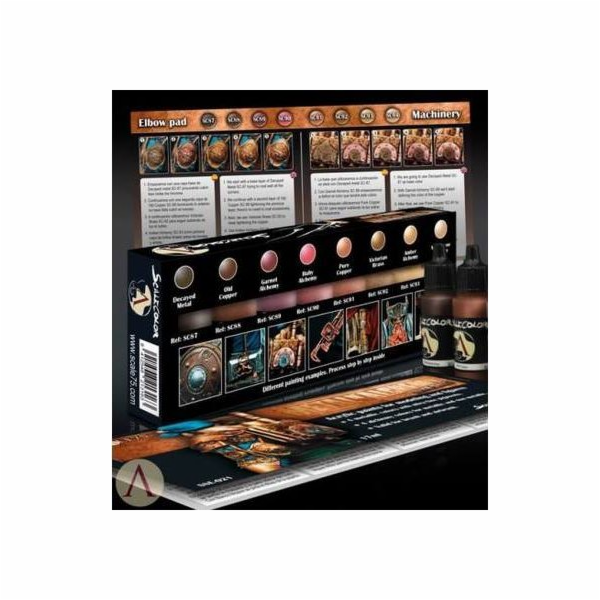 Scale 75: Metal n Alchemy Copper Paint Set