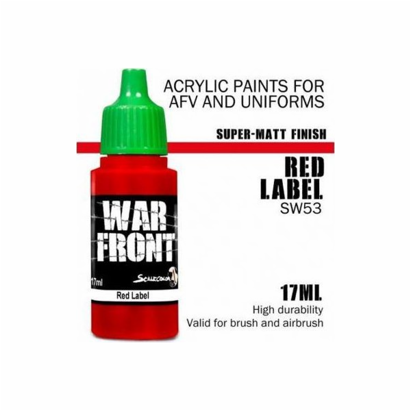 Scale75 ScaleColor: WarFront - Red Label
