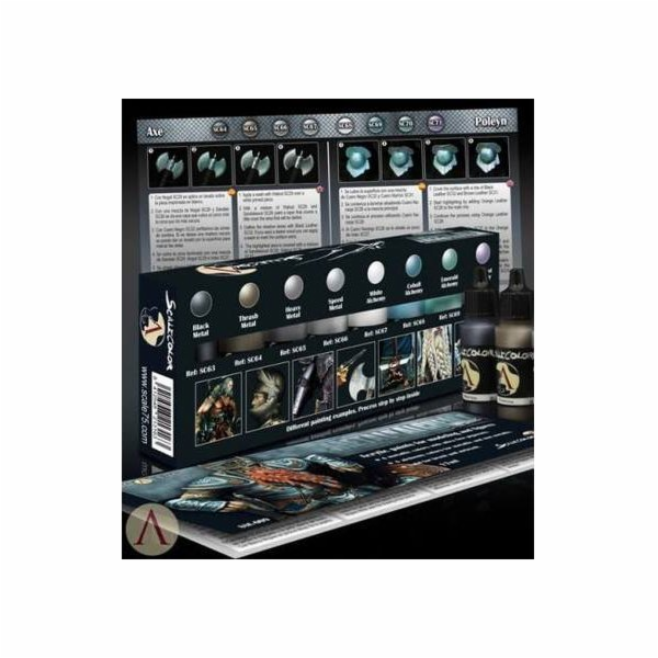 Scale 75: Metal n Alchemy Steel Paint Set
