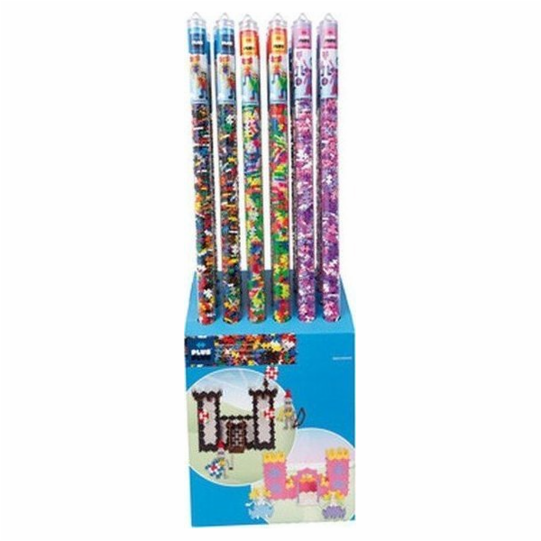 Plus Plus PLUS PLUS DISPLEJOVÝ MIX METER TRUBKY - 24 TRUBEK