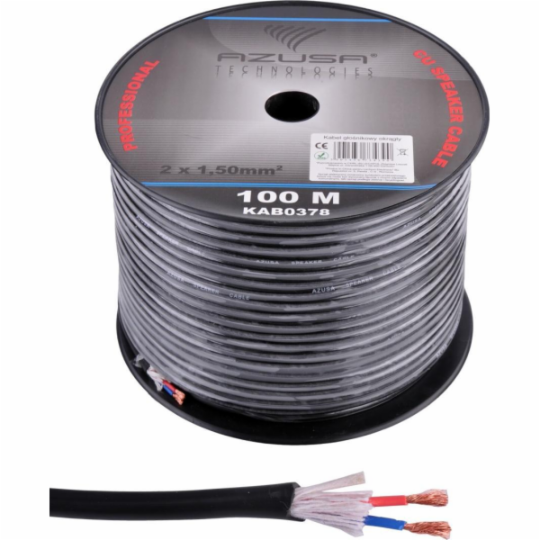 Azus kabel kulatý kabel Azusa 1,5 mm + bavlna