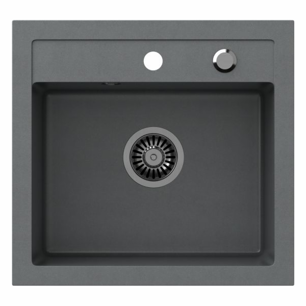 Steiner Johnny 110 Stebran Sink Granite Grey 1-Chamber B/...