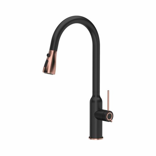 Kuchyňská baterie Quadron Jessica Q LINE PullOut SteelQ s...