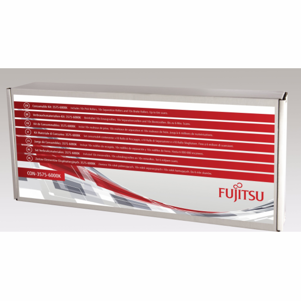 Fujitsu Zestaw eksploatacyjny do skanera fi-6800 Ten Pack...