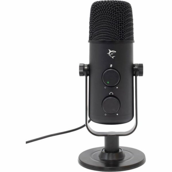 WHITE SHARK DSM-02, NAGARA Stolný mikrofón, blk