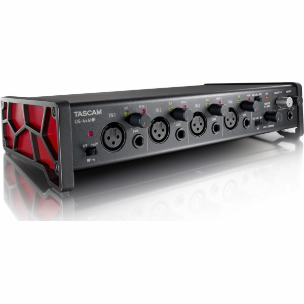 Tascam US -4X4HR - USB Audio/MIDI rozhraní (4 vstupy, 4 v...