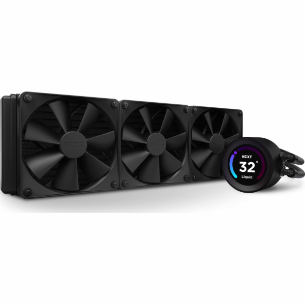 NZXT vodní chladič Kraken 360 ELITE / 3x120mm fan / LCD d...