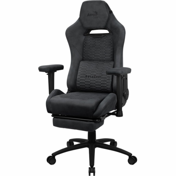 Herní židle Aerocool Royal AeroSuede Slate Grey (AEROROYA...
