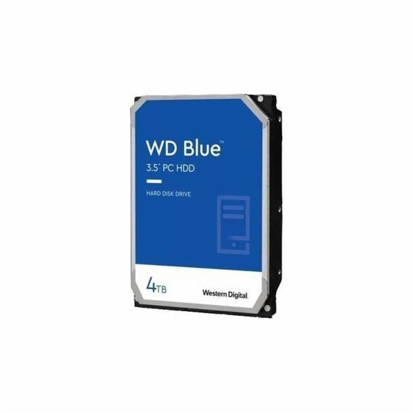 Disk Western Digital Blue 4TB 3,5", SATA III, 256MB, 5400RPM