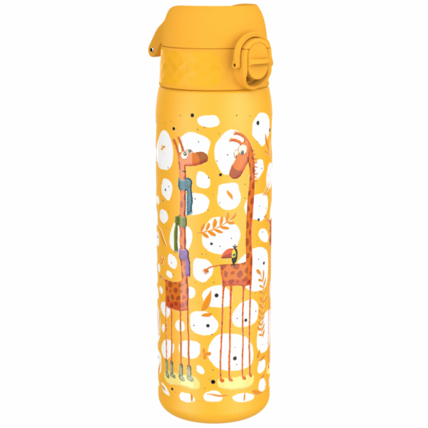 ion8 Leak Proof nerezová láhev Giraffes, 600 ml