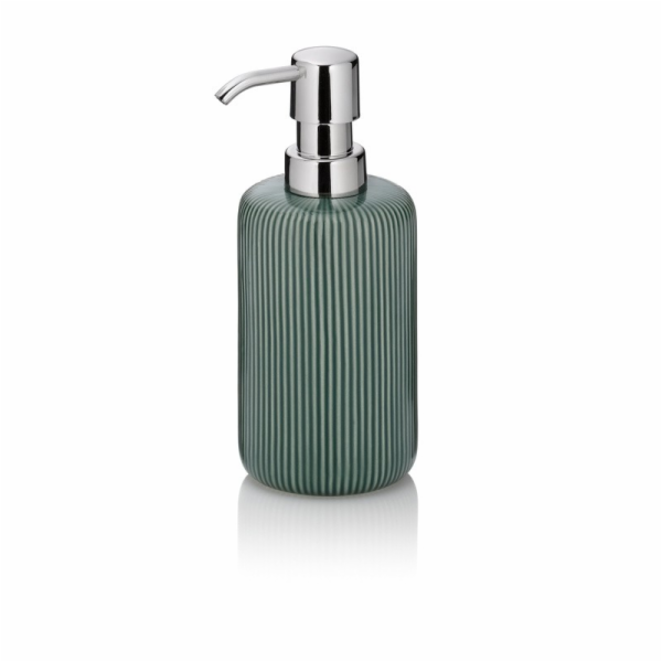 Dávkovač mýdla Ava keramika zelená 350 ml KL-24417