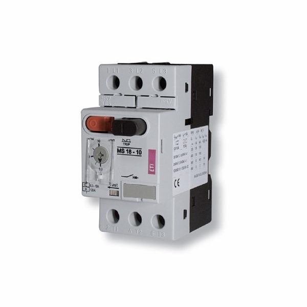 Eti-Polam Spínač motoru 3P 0,25kW 0,63-1A MS18-0,63-1,0A ...