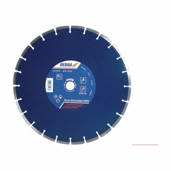 Dedra Shield Laser GRANITE 300mm 25,4mm H1162