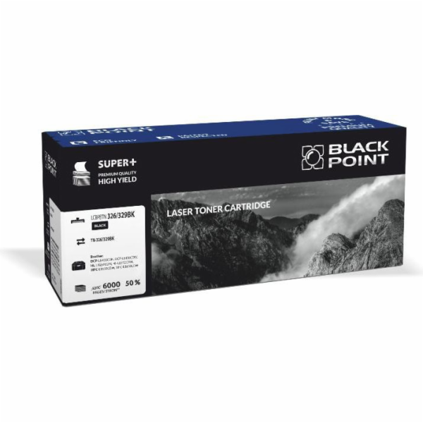 Černý toner LCBPBTN326 Černý náhradní toner za TN-326 (TN...