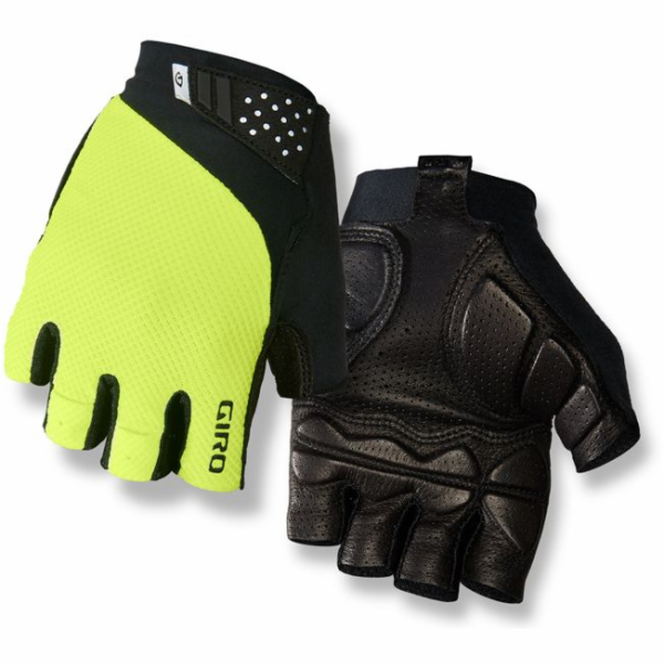 Giro Bicycle Gloves Monaco II Gel Zvýraznit žlutou černou...