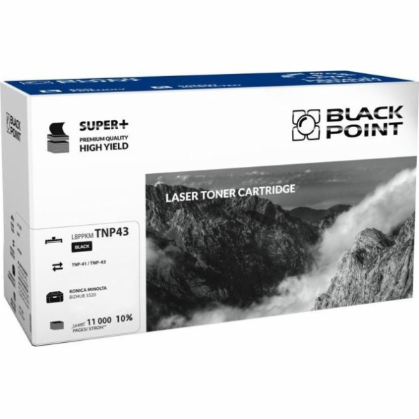 Černý toner LBPPKMTNP43 Náhradní černý TNP-41 (LBPPKMTNP43)