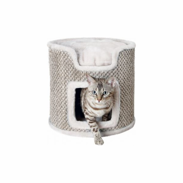 Trixie Ria Cat Tower, 37 cm, světle šedá