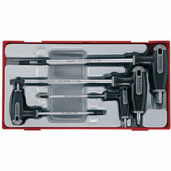 Teng Tools Sada klíčů Torx L-klíč typ T T10 - T40 s otvor...