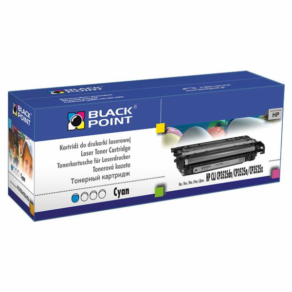 Toner Black Point LCBPHCP3525C Náhradní azurová 504A (LCB...