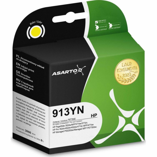 Inkoust Asarto F6T79AE pro HP 913YN